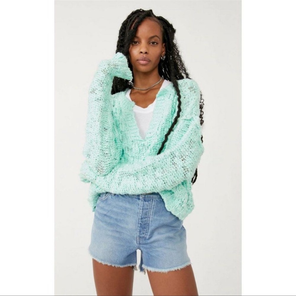 Free People Josephine Pullover Sweater size XS - Picture 2 of 9